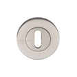 This is an image of a Heritage Brass - Key Escutcheon Satin Nickel Finish, rs2000-sn that is available to order from Trade Door Handles in Kendal.