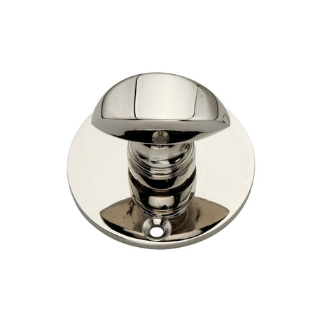 This is an image of Spira Brass - Lady Turn & Release Polished Nickel   available to order from trade door handles, quick delivery and discounted prices.