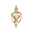 This is an image of Spira Brass - Victorian Door Knocker 150mm Satin Brass   available to order from trade door handles, quick delivery and discounted prices.