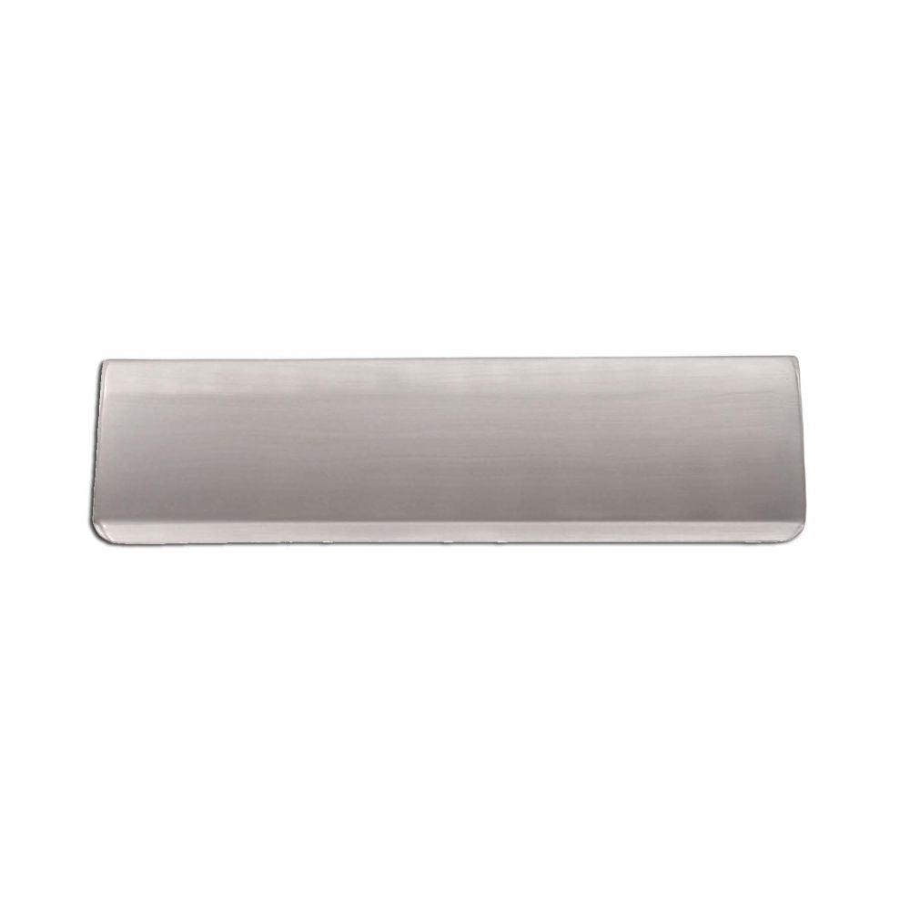 This is an image of Spira Brass - Tidy Flap 300 x 87mm Satin Chrome   available to order from trade door handles, quick delivery and discounted prices.