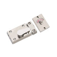 This is an image of Spira Brass - Indicator Bolt Latch Polished Chrome   available to order from trade door handles, quick delivery and discounted prices.