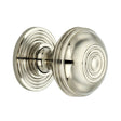 This is an image of Spira Brass - Preston Large 38mm Cupboard Knob Polished Nickel   available to order from trade door handles, quick delivery and discounted prices.