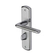 This is an image of a Sorrento - Door Handle for Bathroom Lena Design Apollo Finish, sc-2330-ap that is available to order from Trade Door Handles in Kendal.