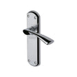 This is an image of a Sorrento - Door Handle Lever Latch Atlanta Design Apollo Finish, sc-7610-ap that is available to order from Trade Door Handles in Kendal.