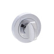 High quality image of Senza Pari WC Turn and Release on Round Rose - Polished Chrome | Sku. spmwccp | available to order from Trade Door Handles in Kendal.