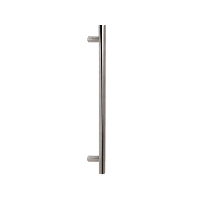 This is an image of a Steel Line T Pull Bolt Fix 1120mm Satin Stainless Steel finish, ss-t250002-s that is available to order from Trade Door Handles in Kendal.