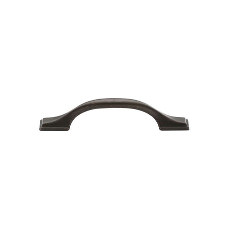 This is an image of a M.Marcus - Luca Cabinet Pull 96mm Matt Bronze Finish, tk5090-096-lbn that is available to order from Trade Door Handles in Kendal.