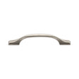 This is an image of a M.Marcus - Luca Cabinet Pull 128mm Distressed Pewter Finish, tk5090-128-dpw that is available to order from Trade Door Handles in Kendal.