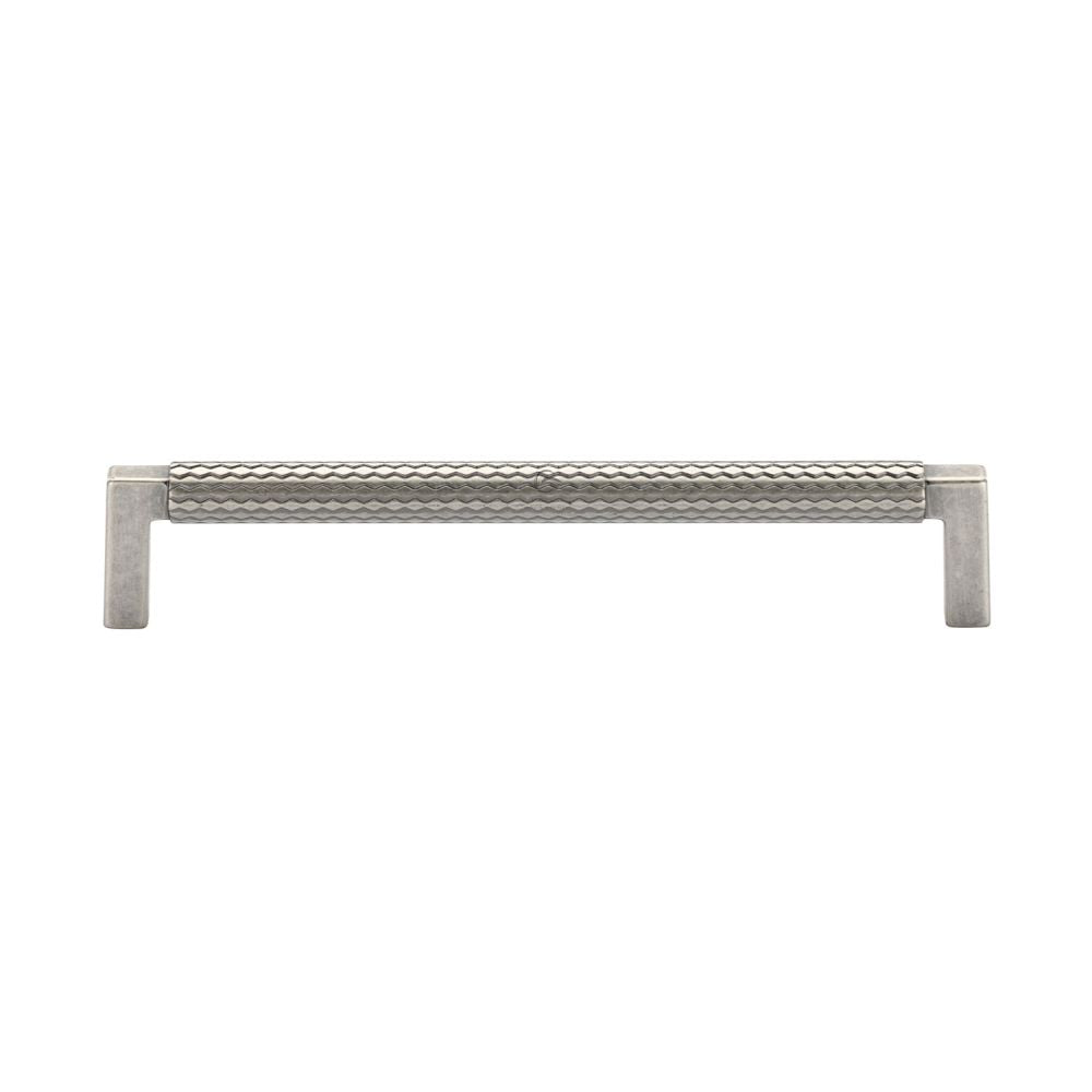 This is an image of a M.Marcus - Paxton Cabinet Pull 160mm Distressed Pewter Finish, tk5191-160-dpw that is available to order from Trade Door Handles in Kendal.