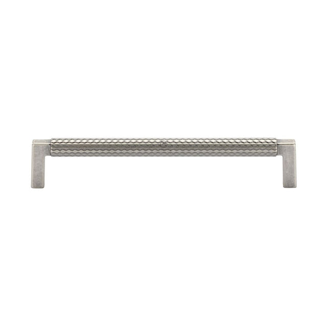 This is an image of a M.Marcus - Paxton Cabinet Pull 160mm Distressed Pewter Finish, tk5191-160-dpw that is available to order from Trade Door Handles in Kendal.