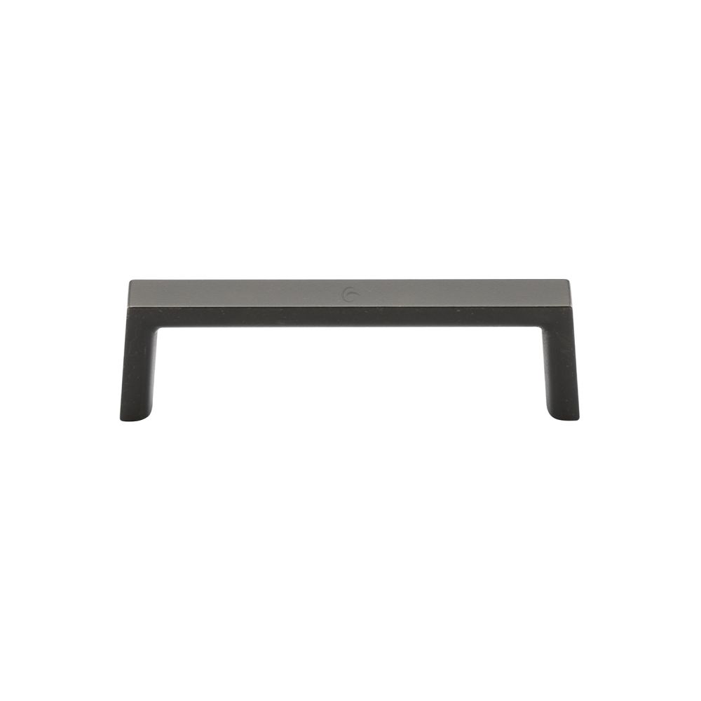 This is an image of a M.Marcus - Jena Cabinet Pull 96mm Matt Black Silk Touch Finish, tk5210-096-sbk that is available to order from Trade Door Handles in Kendal.