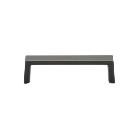 This is an image of a M.Marcus - Jena Cabinet Pull 96mm Matt Black Silk Touch Finish, tk5210-096-sbk that is available to order from Trade Door Handles in Kendal.