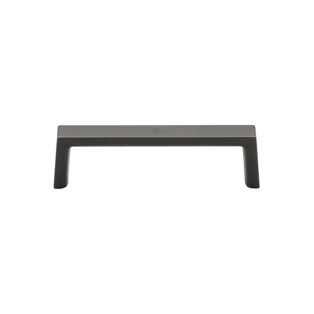 This is an image of a M.Marcus - Jena Cabinet Pull 96mm Matt Black Silk Touch Finish, tk5210-096-sbk that is available to order from Trade Door Handles in Kendal.