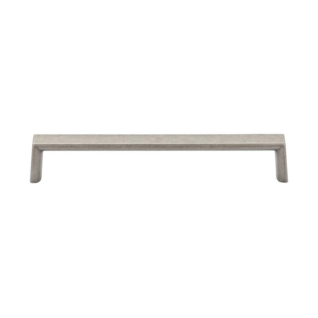 This is an image of a M.Marcus - Jena Cabinet Pull 160mm Distressed Pewter Finish, tk5210-160-dpw that is available to order from Trade Door Handles in Kendal.