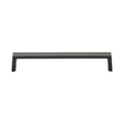 This is an image of a M.Marcus - Jena Cabinet Pull 160mm Matt Black Silk Touch Finish, tk5210-160-sbk that is available to order from Trade Door Handles in Kendal.