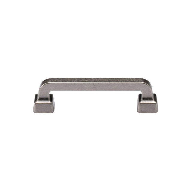 This is an image of a M.Marcus - Stilo Cabinet Pull 96mm Distressed Pewter Finish, tk5217-096-dpw that is available to order from Trade Door Handles in Kendal.