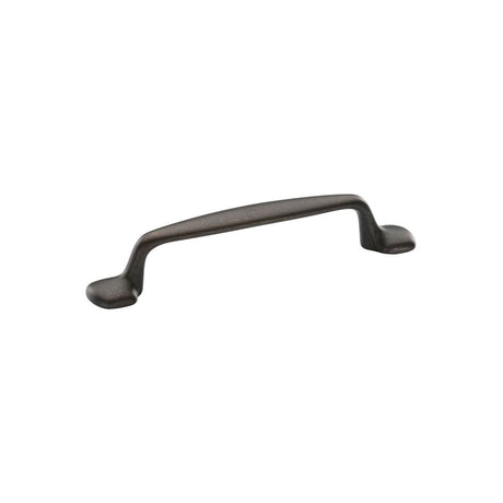 This is an image of a M.Marcus - Classic Cabinet Pull 96mm Matt Bronze Finish, tk5341-096-lbn that is available to order from Trade Door Handles in Kendal.