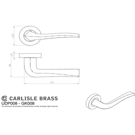 This image is a line drwaing of a Carlisle Brass - Sines Latch Pack - Ultimate Door Pack - Antique Brass available to order from Trade Door Handles in Kendal