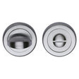 High quality image of Heritage Brass - Thumbturn & Emergency Release Satin Chrome Finish | Sku. v0678-sc | Trade Door Handles, Kendal.