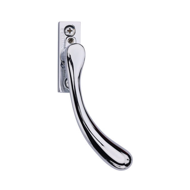 This is an image of a Heritage Brass - Right-Handed Espagnolette Handle Ball Design Polished Chrome finish, v1009l-rh-pc that is available to order from Trade Door Handles in Kendal.