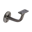 This is a image of a Heritage Brass - Handrail Bracket 3" Matt Bronze Finish that is available to order from Trade Door Handles in Kendal