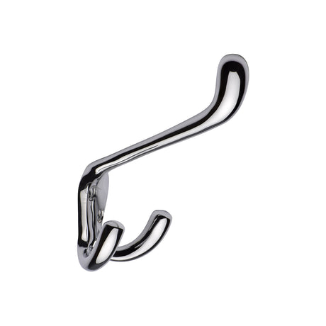 This is an image of a Heritage Brass - Hat and Coat Hook Polished Chrome Finish, v1058-pc that is available to order from Trade Door Handles in Kendal.