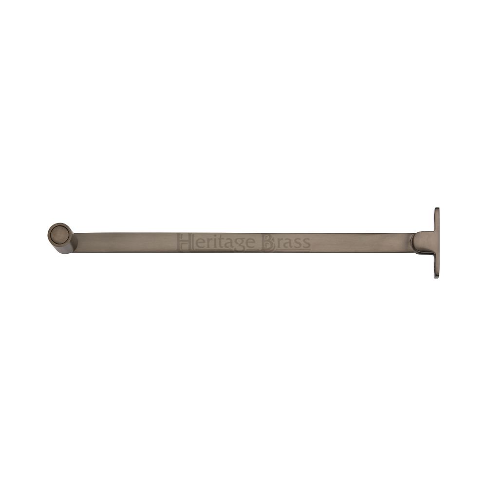 This is an image of a Heritage Brass - Roller Arm Stay 150mm Matt Bronze Finish, v1119-6-mb that is available to order from Trade Door Handles in Kendal.