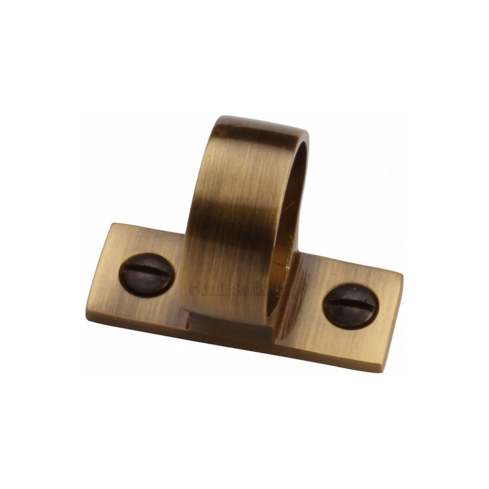 High quality image of Heritage Brass - Sash Ring Antique Brass Finish | Sku. v1120-at | Trade Door Handles, Kendal.