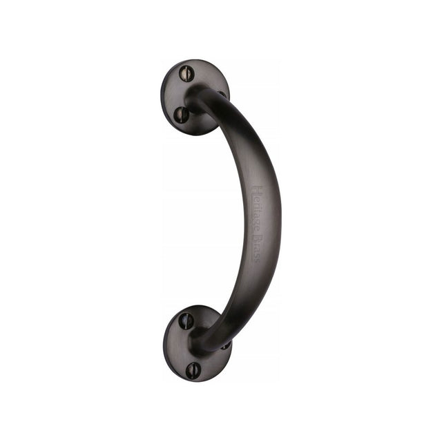 This is an image of a Heritage Brass - Pull Handle Matt Bronze Finish, v1140-mb that is available to order from Trade Door Handles in Kendal.