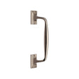 This is an image of a Heritage Brass - Door Pull Handle Cranked Design 10" Satin Nickel Finish, v1150-253-sn that is available to order from Trade Door Handles in Kendal.