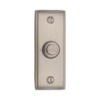 This is an image of a Heritage Brass - Bell Push 3" x 1" Satin Nickel Finish, v1180-sn that is available to order from Trade Door Handles in Kendal.