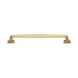 This is an image of a Heritage Brass - Door Pull Handle Durham Design 345mm Polished Brass Finish, v1210-345-pb that is available to order from Trade Door Handles in Kendal.