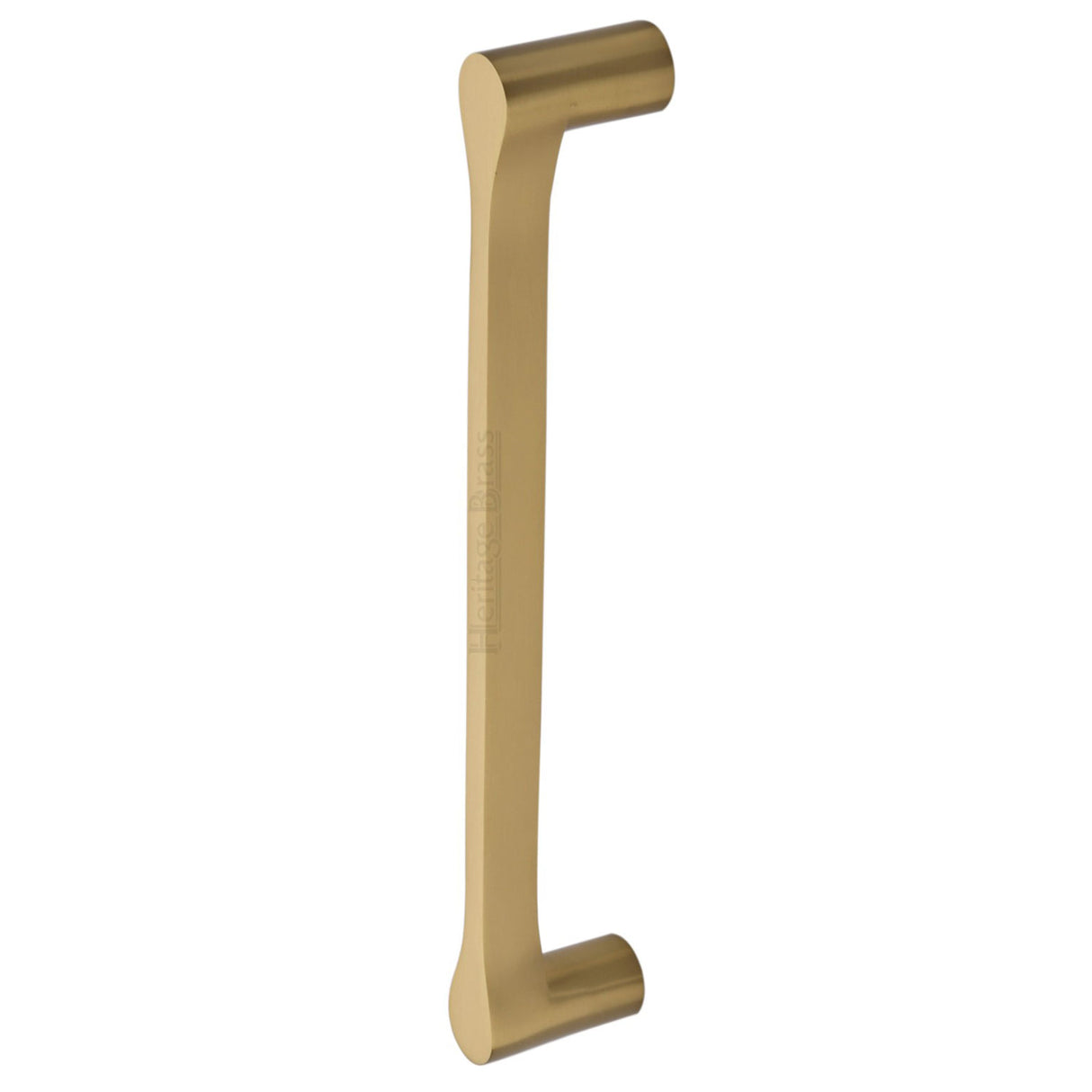 This is an image of a Heritage Brass - Door Pull Handle Gio Design 332mm Satin Brass Finish, v1238-332-sb that is available to order from Trade Door Handles in Kendal.