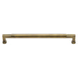 This is an image of a Heritage Brass - Door Pull Handle Bauhaus Design 483mm Antique Brass Finish, v1312-483-at that is available to order from Trade Door Handles in Kendal.