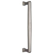 This is an image of a Heritage Brass - Door Pull Handle Deco Design 305mm Polished Nickel Finish, v1334-305-pnf that is available to order from Trade Door Handles in Kendal.