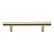 This is an image of a Heritage Brass - Door Pull Handle Bar Design 305mm Polished Brass Finish, v1361-305-pb that is available to order from Trade Door Handles in Kendal.