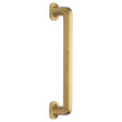 This is an image of a Heritage Brass - Door Pull Handle Traditional Design 330mm Satin Brass Finish, v1376-330-sb that is available to order from Trade Door Handles in Kendal.