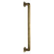 This is an image of a Heritage Brass - Door Pull Handle Traditional Design 482mm Antique Brass Finish, v1376-482-at that is available to order from Trade Door Handles in Kendal.