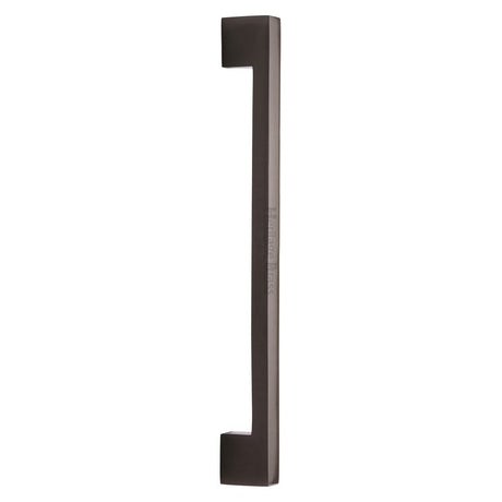 This is an image of a Heritage Brass - Door Pull Handle Urban Design 457mm Matt Bronze Finish, v1390-457-mb that is available to order from Trade Door Handles in Kendal.