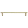 This is an image of a Heritage Brass - Door Pull Handle 19mm Round Bar Design 489mm Polished Brass Finish, v2059-489-pb that is available to order from Trade Door Handles in Kendal.