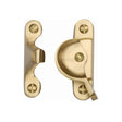This is an image of a Heritage Brass - Fitch Pattern Sash Fastener Satin Brass Finish, v2060-sb that is available to order from Trade Door Handles in Kendal.