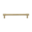 This is an image of a Heritage Brass - Cabinet Pull Phoenix Design 160mm CTC Satin Brass Finish, v4434-160-sb that is available to order from Trade Door Handles in Kendal.