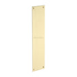 This is an image of a Heritage Brass - Fingerplate 350 x 76mm - Satin Brass Finish, v740-350-sb that is available to order from Trade Door Handles in Kendal.