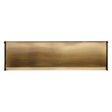 This is an image of a Heritage Brass - Interior Letterflap 11 3/4" x 3 1/2"Antique Brass Finish, v860-299-at that is available to order from Trade Door Handles in Kendal.