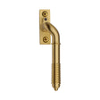 This is an image of a Heritage Brass - Lockable Reeded Espagnolette Right Handed Satin Brass finish, v895l-rh-sb that is available to order from Trade Door Handles in Kendal.