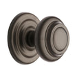 This is an image of a Heritage Brass - Centre Door Knob Round Design 3 1/2" Matt Bronze Finish, v905-mb that is available to order from Trade Door Handles in Kendal.