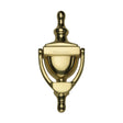 This is an image of a Heritage Brass - Urn Knocker 6" Unlacquered Brass finish, v910-152-ulb that is available to order from Trade Door Handles in Kendal.