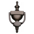 This is an image of a Heritage Brass - Urn Knocker 7 1/4" Matt Bronze Finish, v910-195-mb that is available to order from Trade Door Handles in Kendal.