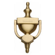 This is an image of a Heritage Brass - Urn Knocker 7 1/4" Satin Brass Finish, v910-195-sb that is available to order from Trade Door Handles in Kendal.