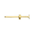 This is an image of a Heritage Brass - Casement Stay Sliding Design 10" Unlacquered Brass Finish, v991-10-ulb that is available to order from Trade Door Handles in Kendal.